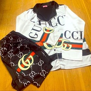 Satin pijama 🖤🖤🖤🖤🖤